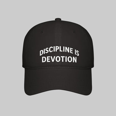 Modest Mindset Low Profile Baseball Cap - 'Discipline is Devotion' Hat